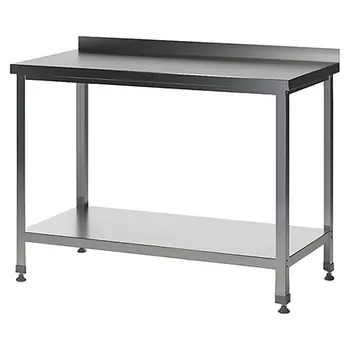 Стол производственный Astropit АСРБ-12070-УНПН 1200х700х870мм столешница нерж, полка нерж