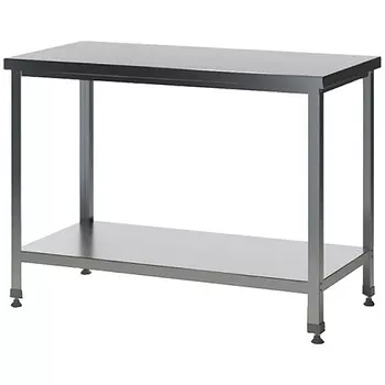 Стол производственный Astropit АСРО-09060-УОПО 900х600х870мм столешница нерж, полка оцинк