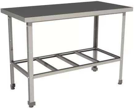 Стол производственный без борта с полкой решеткой Restoinox СП-5/6-Р-ЭЦ