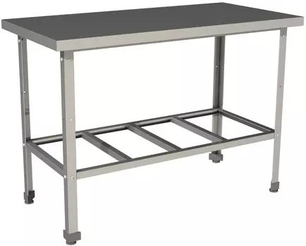 Стол производственный без борта с полкой решеткой Restoinox СП-6/7-Р-ЭК