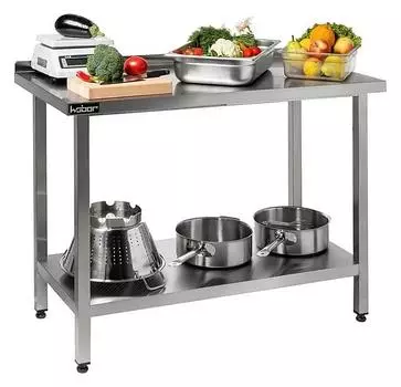 Стол разделочный с бортом Кобор СПБ-90/60