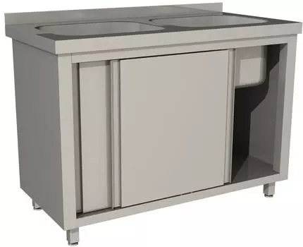 Стол производственный купе Restoinox СПЗК2М-10/7-Б