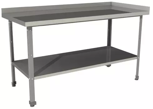 Стол производственный Restoinox СП-10/6-2БПП-ЭЦ 2 борта