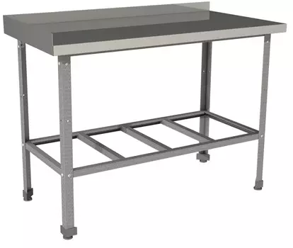 Стол производственный Restoinox СП-11/6-2БРЛ-ЭЦ 2 борта