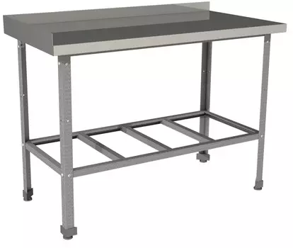 Стол производственный Restoinox СП-11/7-2БРЛ-ЭЦ 2 борта