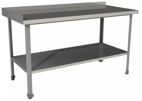 Стол производственный Restoinox СП-12/8-2БПЛ-ЭЦ 2 борта