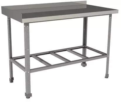 Стол производственный Restoinox СП-13/6-2БРЛ-ЭЦ 2 борта