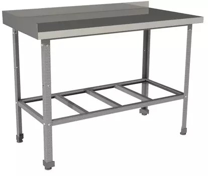 Стол производственный Restoinox СП-14/6-2БРЛ-ЭН 2 борта