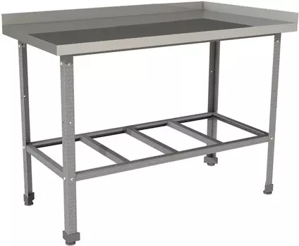 Стол производственный Restoinox СП-16/7-2БРП-ЭЦ 2 борта