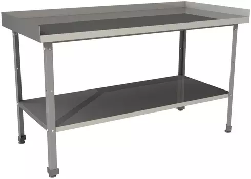Стол производственный Restoinox СП-18/8-3БП-ЭЦ 3 борта