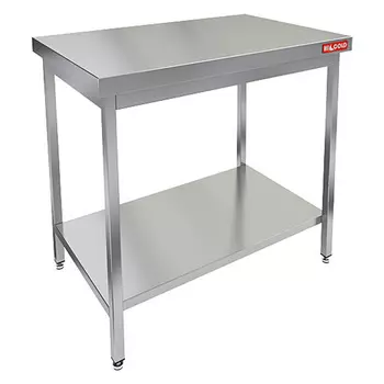 Стол производственный с полкой Hicold НСО-9/7П (900х700х850мм)