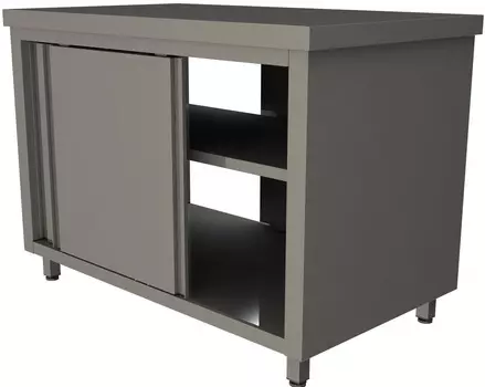 Стол производственный сквозной купе Restoinox СПСЗК-14/7