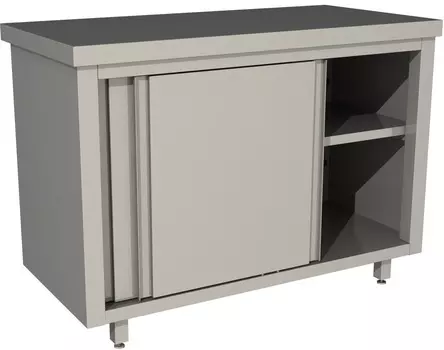 Стол производственный закрытый купе без борта Restoinox СПЗК-10/6