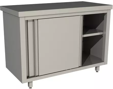 Стол производственный закрытый купе без борта Restoinox СПЗК-9/7