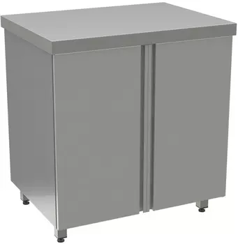 Стол производственный закрытый распашные двери Restoinox СПЗР-10/7