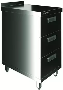 Стол производственный закрытый Restoinox СП3Я-6/6-Б