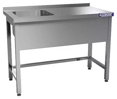 Стол с моечной ванной Камик ВМ-1-40137
