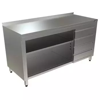 Стол-тумба с бортом Кобор СТБ/1-90/60/О