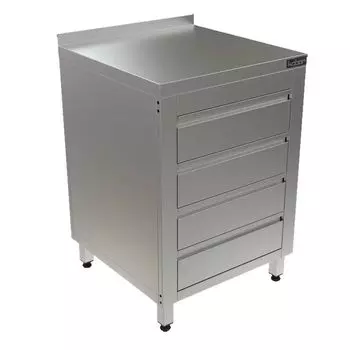 Стол-тумба с бортом Кобор СТБ/1-60/60