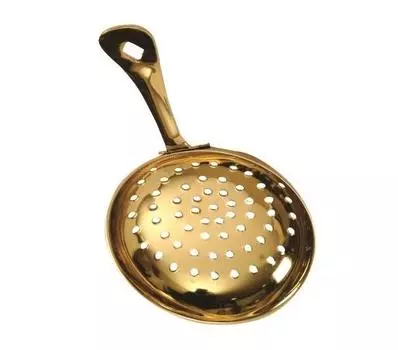 Стрейнер 16см d=8см Джулеп золотой нерж. MGSteel | JS08G