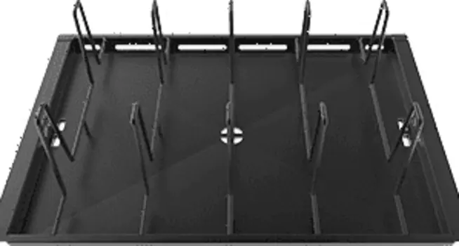 Структура для жарки кур-гриль Unox Pollo.Black GRP 430 (600x400)