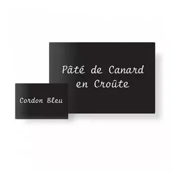 Табличка грифельная черная, 7,6х10,2 см, 50 шт Garcia De Pou | 192.81