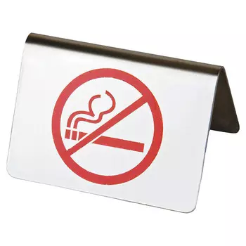 Табличка информационная Pujadas 634.000 "NON-SMOKING" 56х76мм