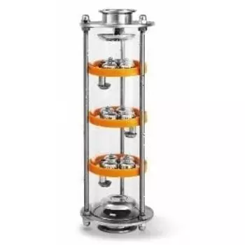 Тарельчатая колонна Ф90, 3 тарелки, 2"