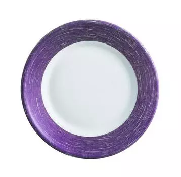 Тарелка 155мм сиреневый край Браш Arcoroc L0775