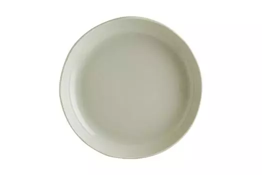 Тарелка 230мм глубокая 600мл волнистый край Bonna Olive Craft CRA23CK