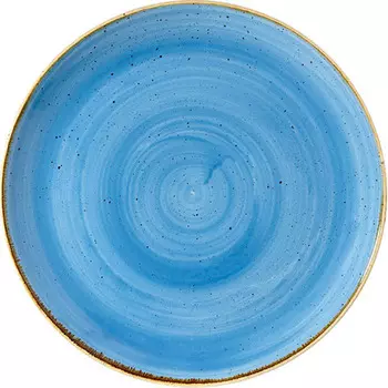 Тарелка Churchill SCFSEV101 Stonecast Hints Cornflower Blue