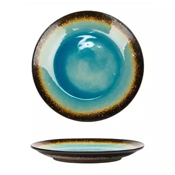 Тарелка d 23см Blue Spider Silk Stockholm P.L. Proff Cuisine | JM2302-Blue