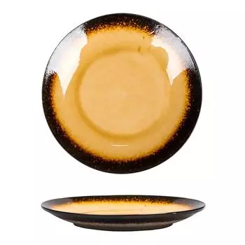 Тарелка d 23см Yellow Spider Silk Stockholm P.L. Proff Cuisine | JM2302-YELLOW