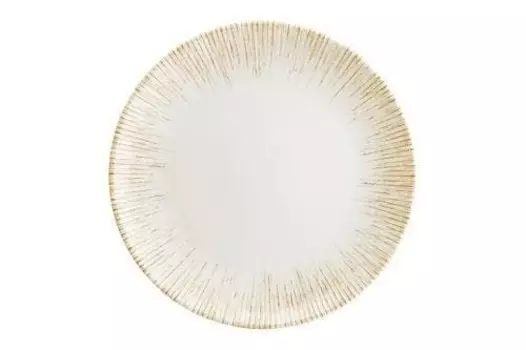Тарелка d=270мм светло-бежевый Iris Bonna | IRSMUGRM27DZ