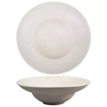 Тарелка глубокая 350мл d 25см h7,5 смдля пасты Elephant Ivory d 25х7,5см P.L. Proff Cuisine | 80106