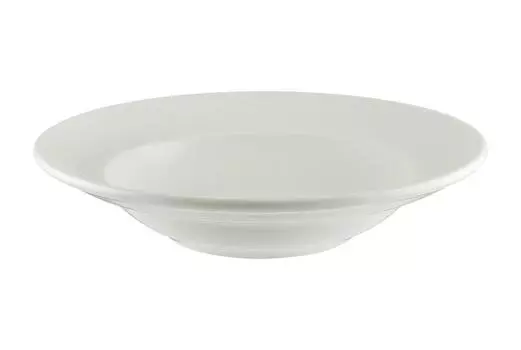 Тарелка глубокая 400мл 240мм Bonna Loop White LOPGRM24CK