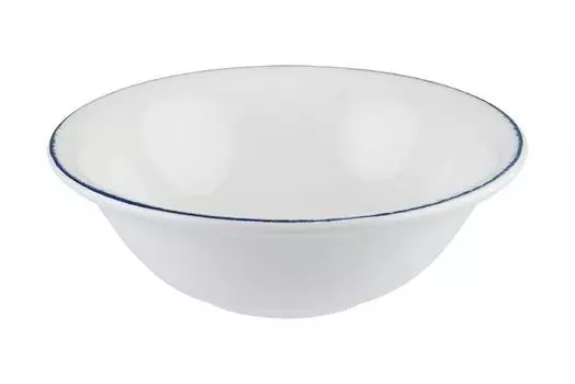 Тарелка глубокая 700мл 180мм синий край Bonna Retro E101GRM18KS