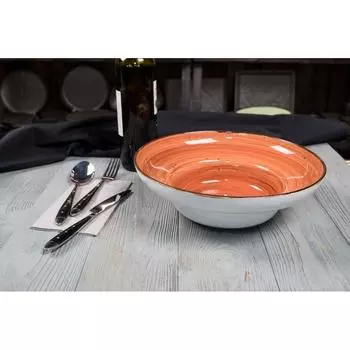 Тарелка глубокая 700мл d 28х8,5см Brown Shore Fusion P.L. Proff Cuisine | P6141528-SH236