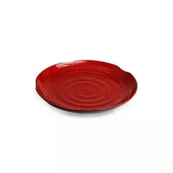 Тарелка круглая d=26,5см h=3см ч/кр Ever Unison Investments Limited | J810M/BR