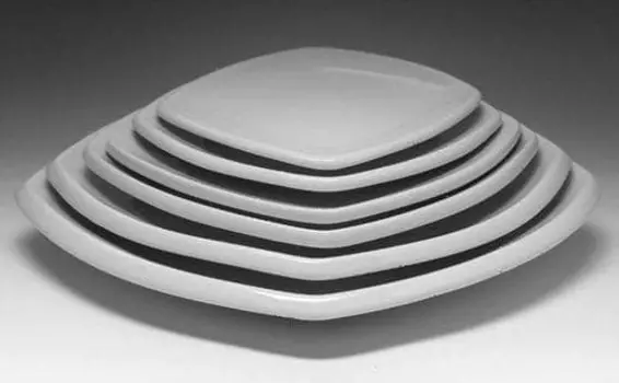 Тарелка квадратная 225*225мм Классик Resto Фарфор (Китай) | 722фк