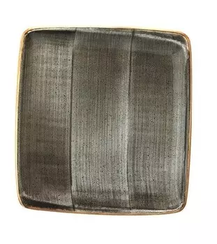 Тарелка квадратная 270*250мм без полей Space Aura Bonna | ASCMOV34KR