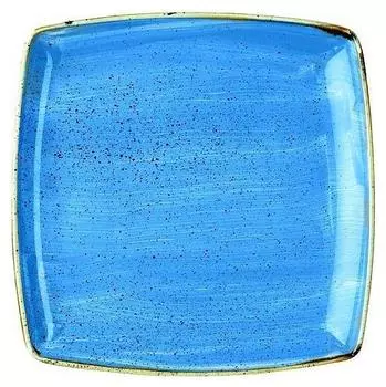 Тарелка квадратная Churchill SCFSDS101 | Stonecast, цвет Cornflower Blue SCFSDS101
