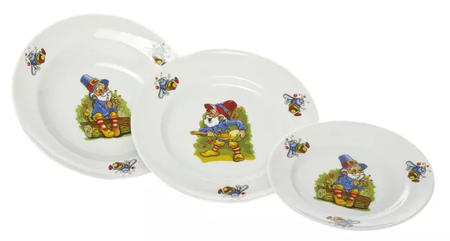 Тарелка мелкая 170 мм Лесовичок