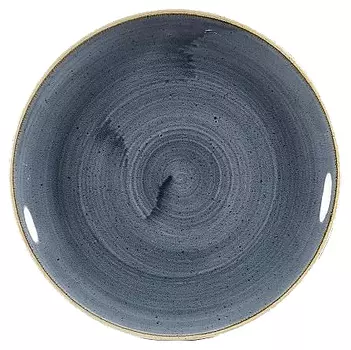 Тарелка мелкая 21,7см без борта Churchill Stonecast цвет Blueberry SBBSEVP81