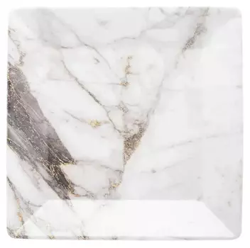 Тарелка мелкая квадратная GOLDEN STONE 20X20CM Oxford 092136, GC02-2471