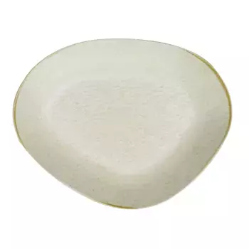 Тарелка плоская ассиметричная без полей Kutahya Sand Wind BNGLX35DU890552 (d35см, h3,9см)