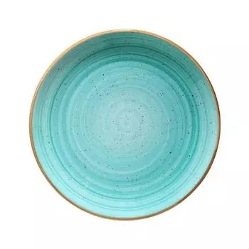 Тарелка плоская Bonna AQUA AURA AAQ GRM 25 DZ, голубой