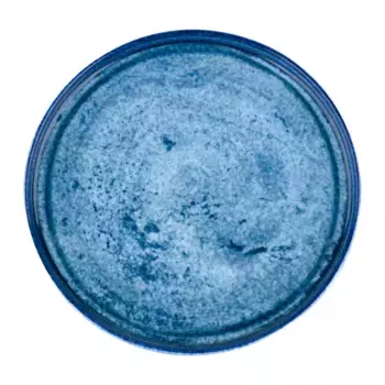 Тарелка с плоским дном без полей Kutahya Blue Stone BNROT24DU890003 (d24см, h1,8см)