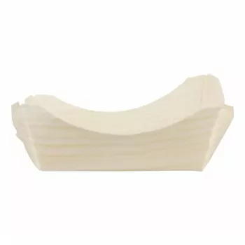 Тарелки-корзинки одноразовые бамбуковые Metro Professional 10х10 см (50 шт/уп)