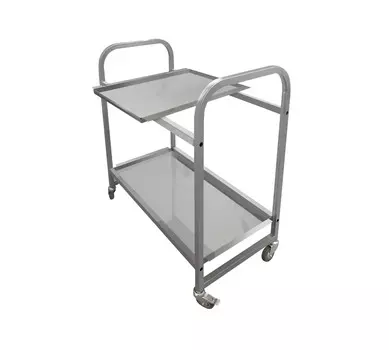 Тележка сервировочная Luxstahl нерж.